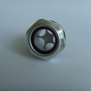 JONES & SHIPMAN Oil Sight Glass- Bulls Eye